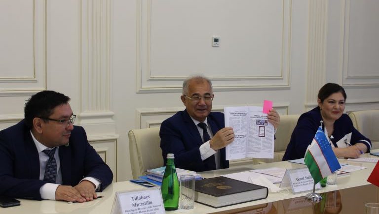 Акмал Саидов Туркия Бош Омбудсмани билан учрашди