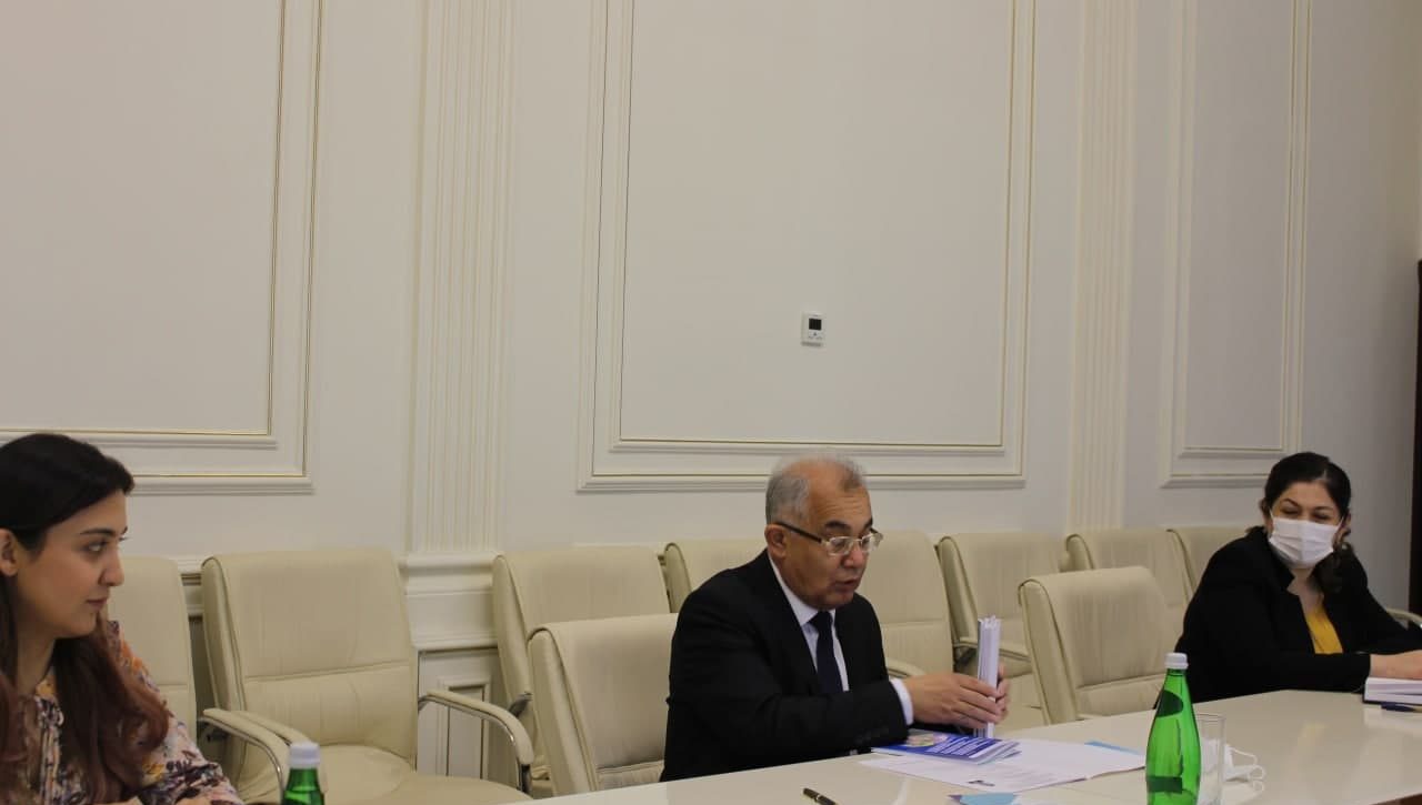 Акмал Саидов халқаро кузатувчи Жан-Антуан Дюпра билан  учрашди