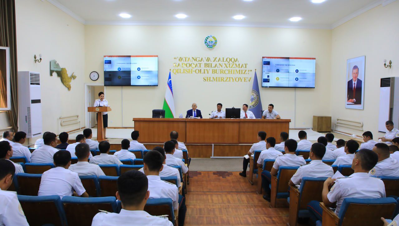 Самарқандда профилактика инспекторлари учун семинар-тренинг ташкил этилди