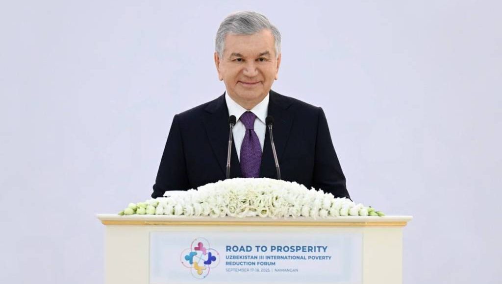 Выступление Президента Республики Узбекистан Шавката Мирзиёева на открытии III международного форума «От бедности к процветанию»