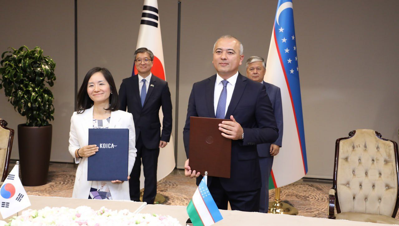 The Government of the Republic of Uzbekistan and the Korea International Cooperation Agency (KOICA) sign arrangements for 3 new projects with a total budget of $20.44 mln for implementation during 2023 - 2028