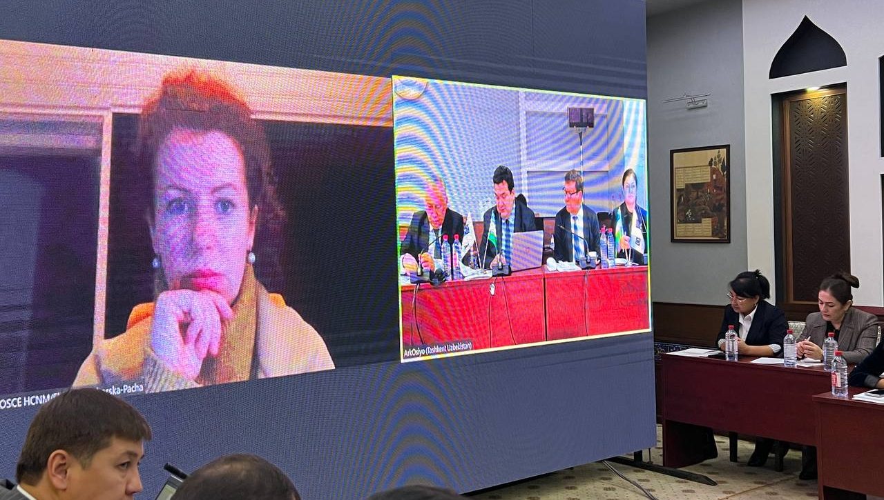 A round table on the OSCE Ljubljana Recommendations was held in Samarkand