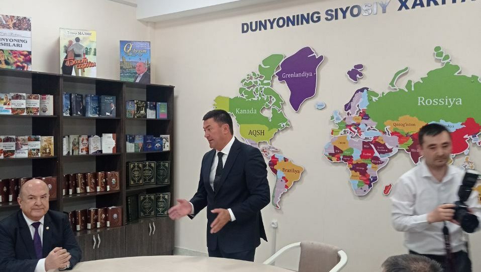 ШАҲРИСАБЗДА ЯНГИ КУТУБХОНА ОЧИЛДИ