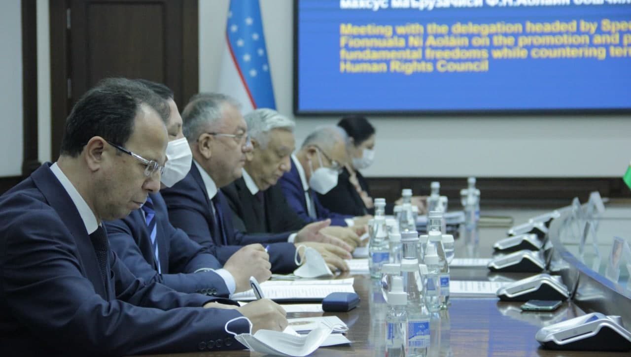 Встречи Спецдокладчика ООН с руководителями Конституционного и Верховного судов