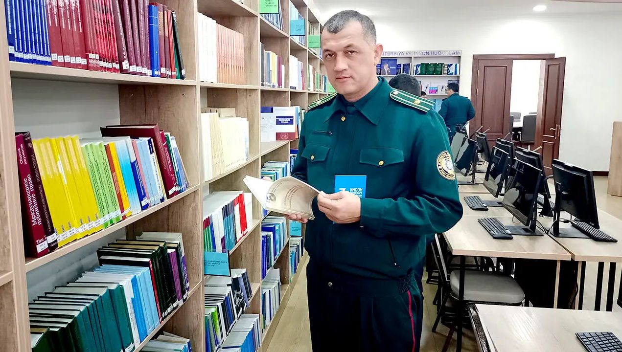 Инсон ҳуқуқлари бўйича Ўзбекистон Миллий марказида ИИВ Малака ошириш институти тингловчилари учун ўқув машғулотлари ўтказилди