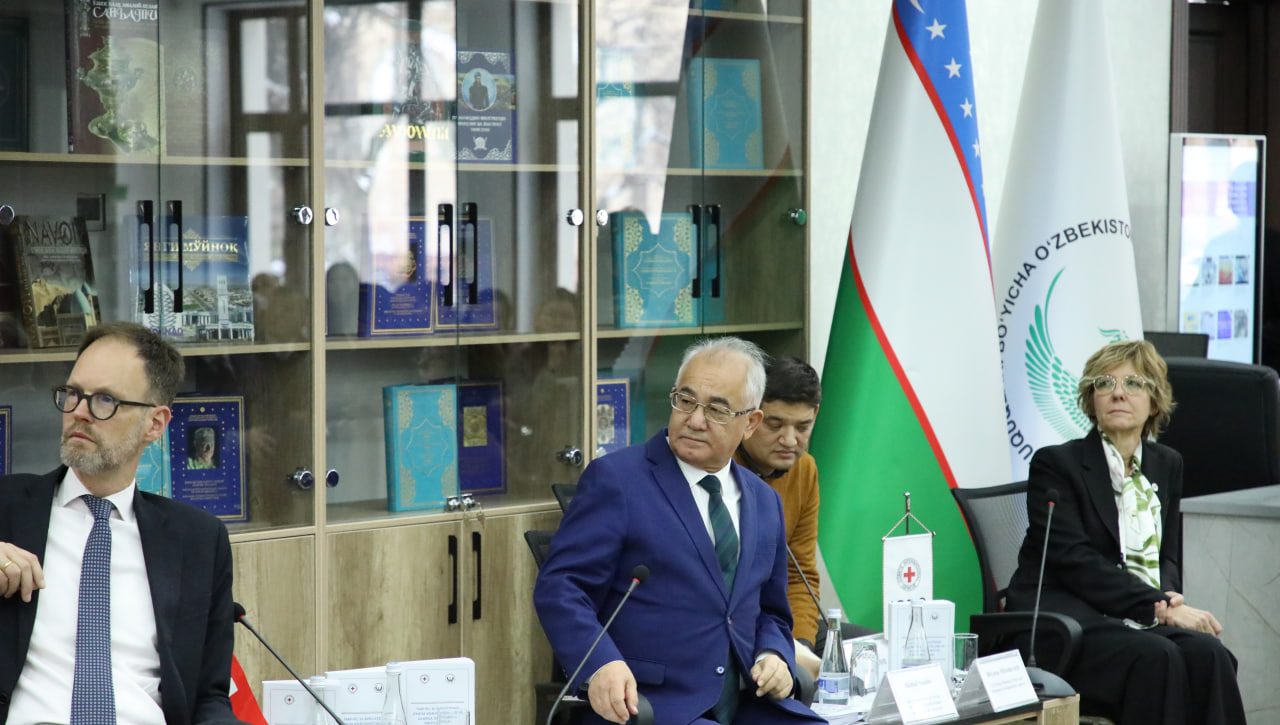 The Geneva Conventions were published for the first time in the Uzbek alphabet using the Latin script.