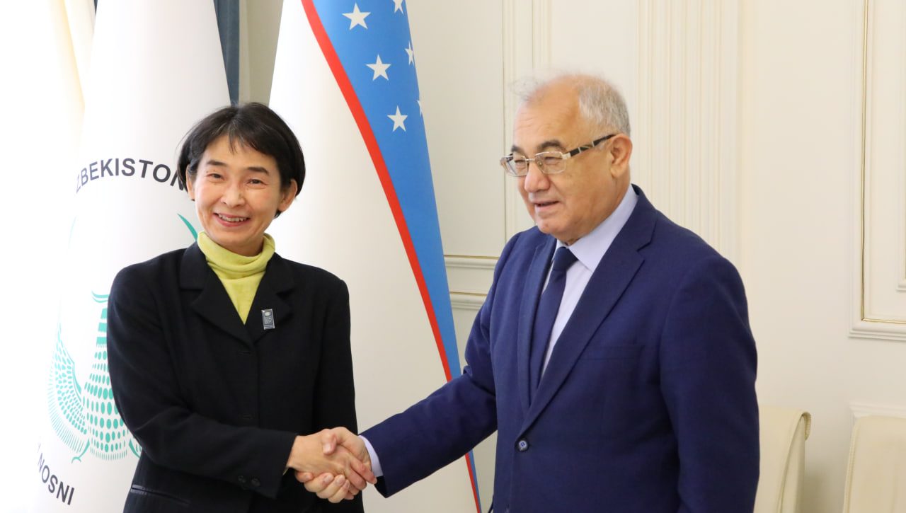 PRESS RELEASE On the bilateral meeting of the Director of the National Center of the Republic of Uzbekistan for Human Rights A. Saidov with the  UNDP Resident Representative in Uzbekistan A. Fujii