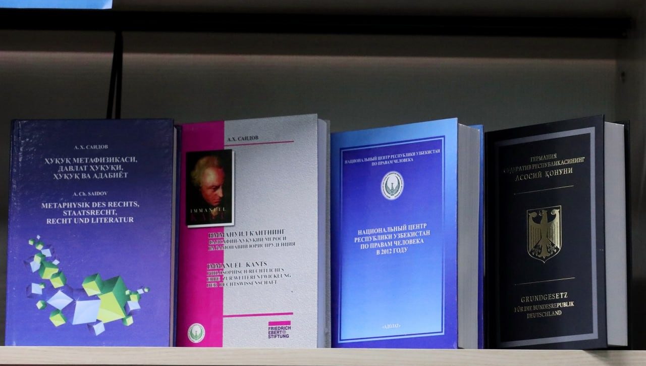 Human rights literature donated to country libraries