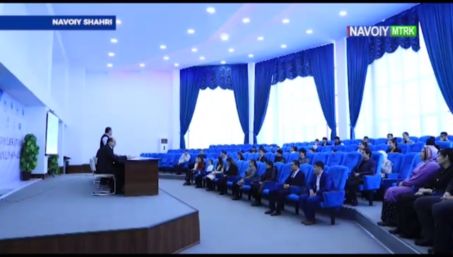 "Инсон ҳуқуқлари ҳафталиги" доирасида Навоий вилоят суди судьялари Юридик техникуми ўқувчилари билан мулоқотда бўлишди