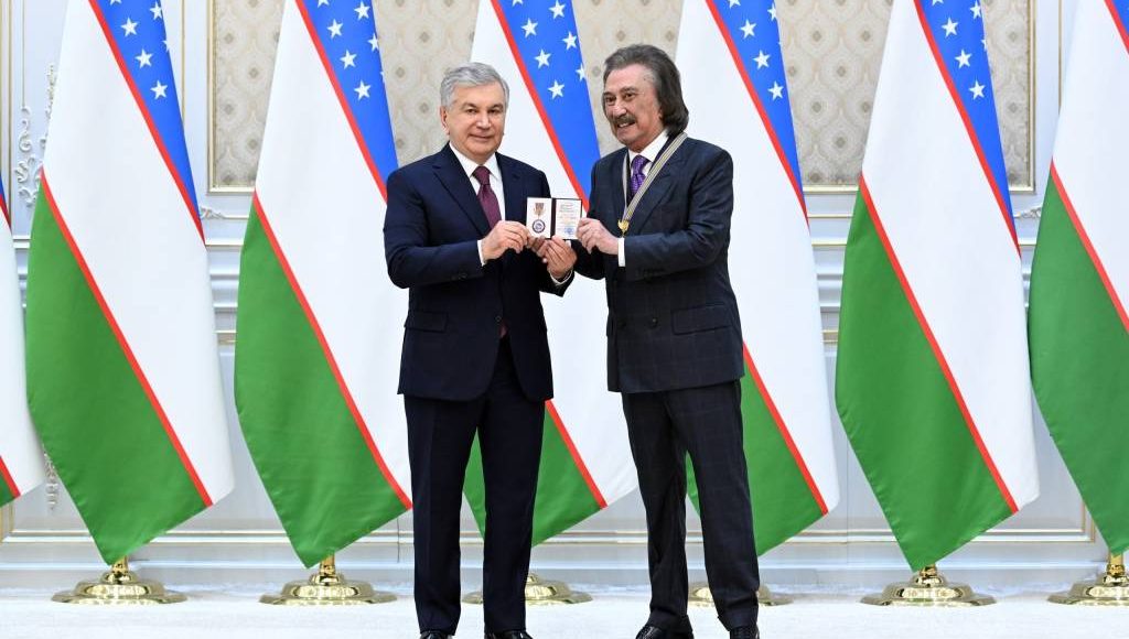 Honoring People’s Artist of Uzbekistan Farrukh Zakirov