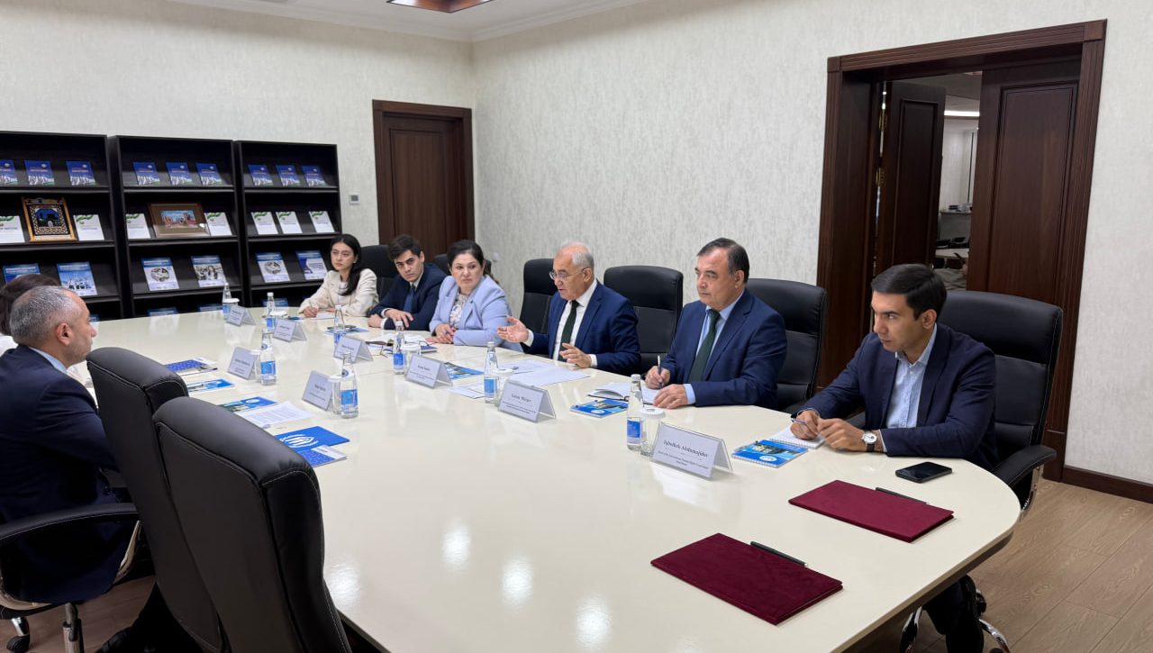 Meeting of the Director of the National Center of the Republic of Uzbekistan for Human Rights with the UNHCR Representative for Central Asia