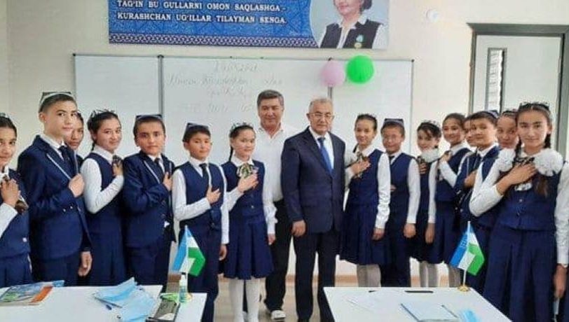 Aкадемик Акмал Саидов ижод мактаби ўқувчилари билан учрашди