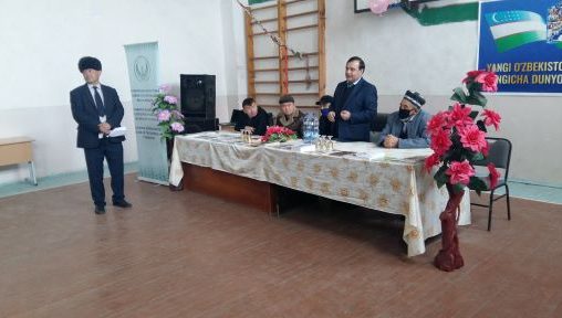 “Янги Ўзбекистонда эркин ва фаровон яшайлик!” мавзуида туркум ахборот-маърифат тадбирлари ўтказилди