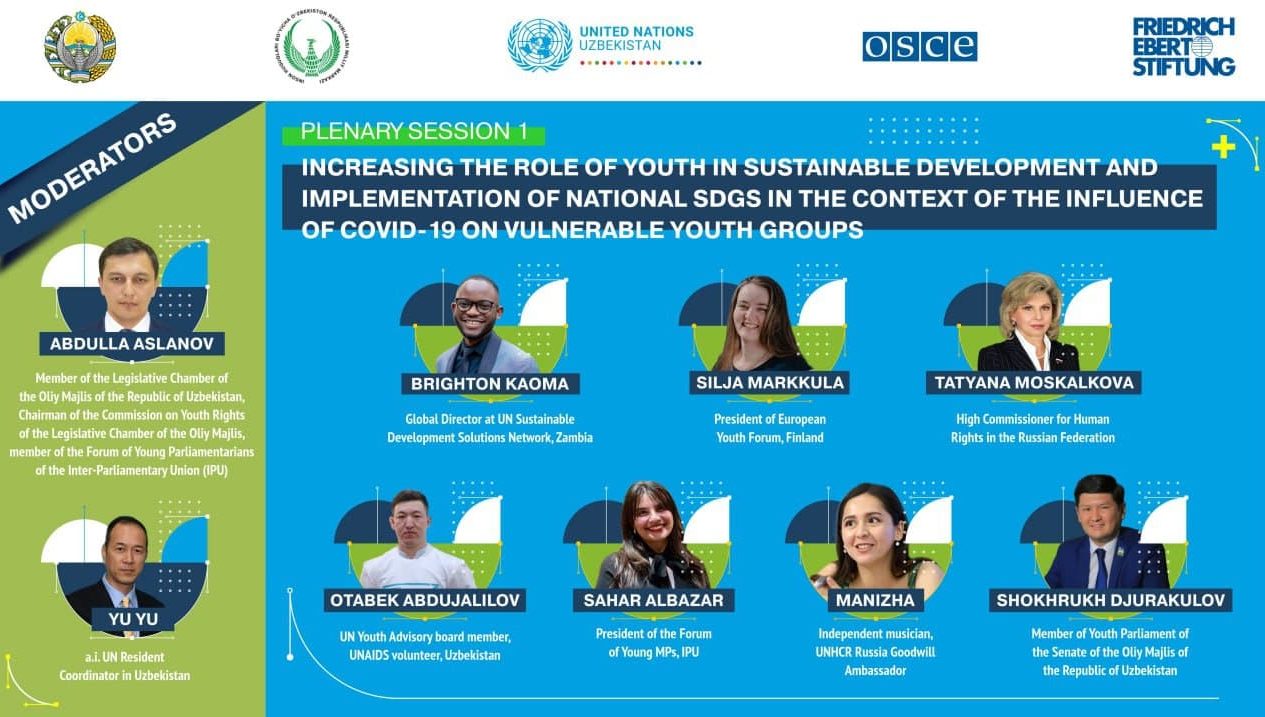 БУТУНЖАҲОН КОНФЕРЕНЦИЯСИ ЯКУНИ:  Тошкент Ёшлар декларацияси қабул қилинди