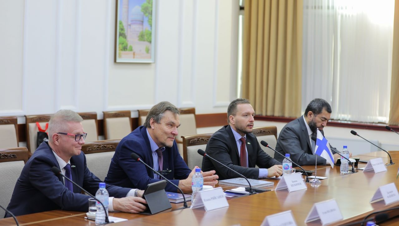 Узбекистан — Финляндия: межпарламентское сотрудничество получит еще большее развитие