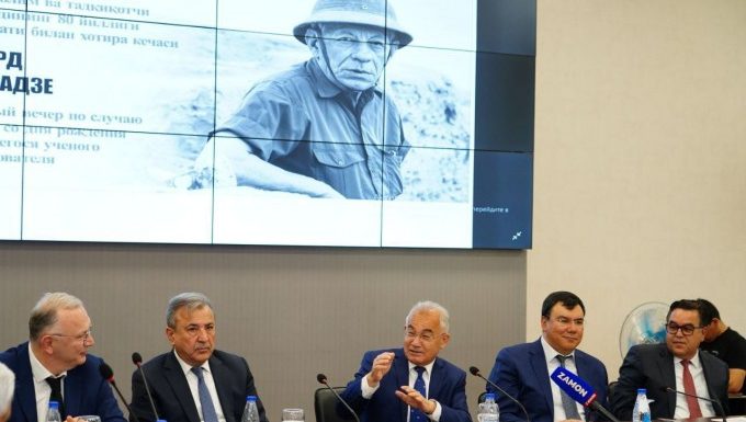 An event dedicated to the 80th anniversary Edward Rtveladze takes place