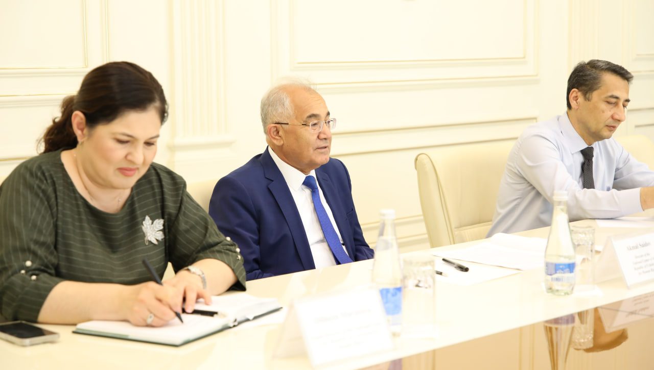 ЮНИСЕФнинг халқаро маслаҳатчиси Томар Гоцадзе билан учрашув