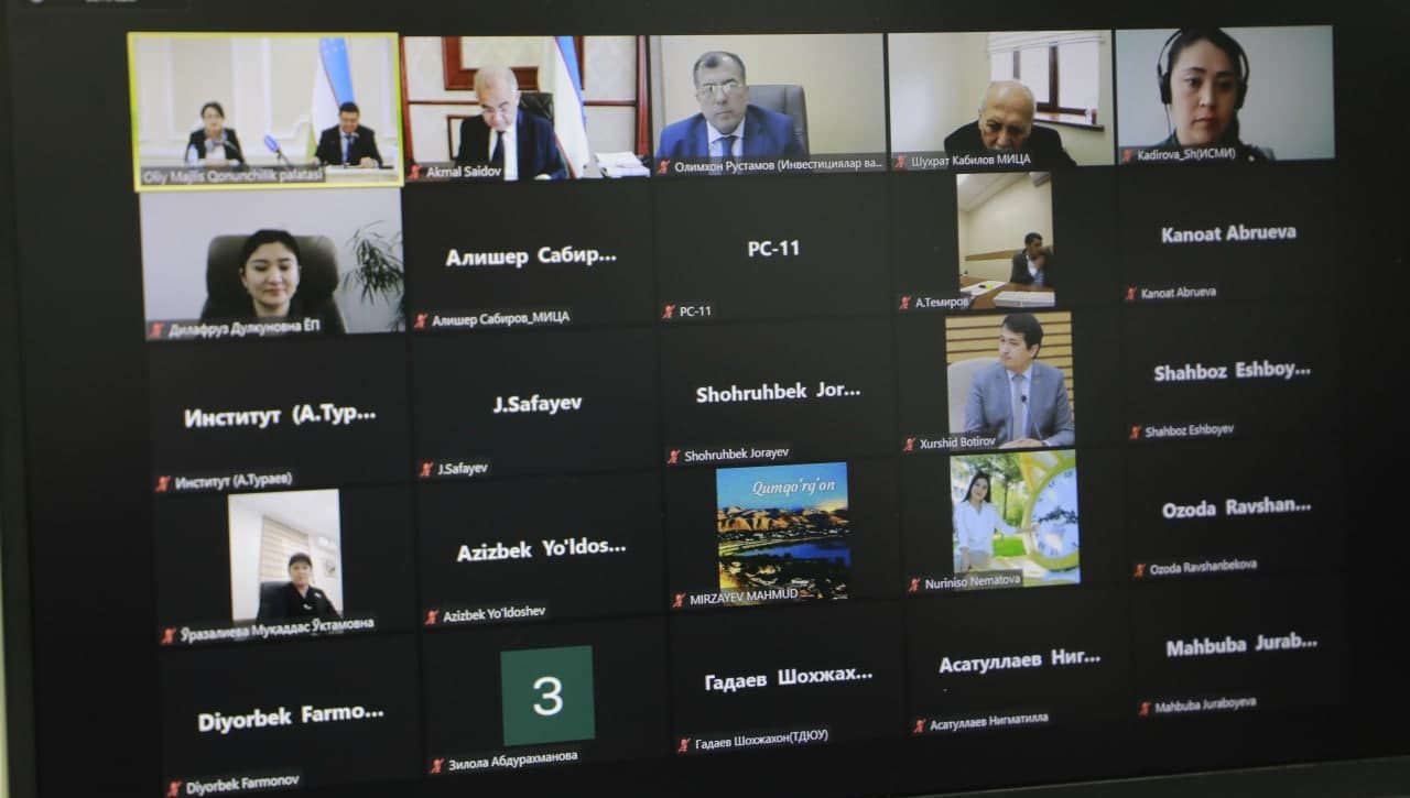 Обсуждена роль парламента в реализации в внешнеполитических приоритетов и задач в Стратегии развития Нового Узбекистана