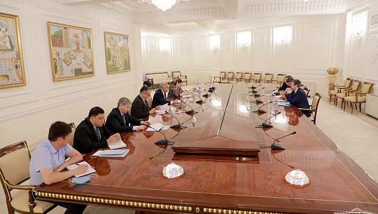 Эҳтиёжларни баҳолаш миссияси мутахассислари билан учрашув