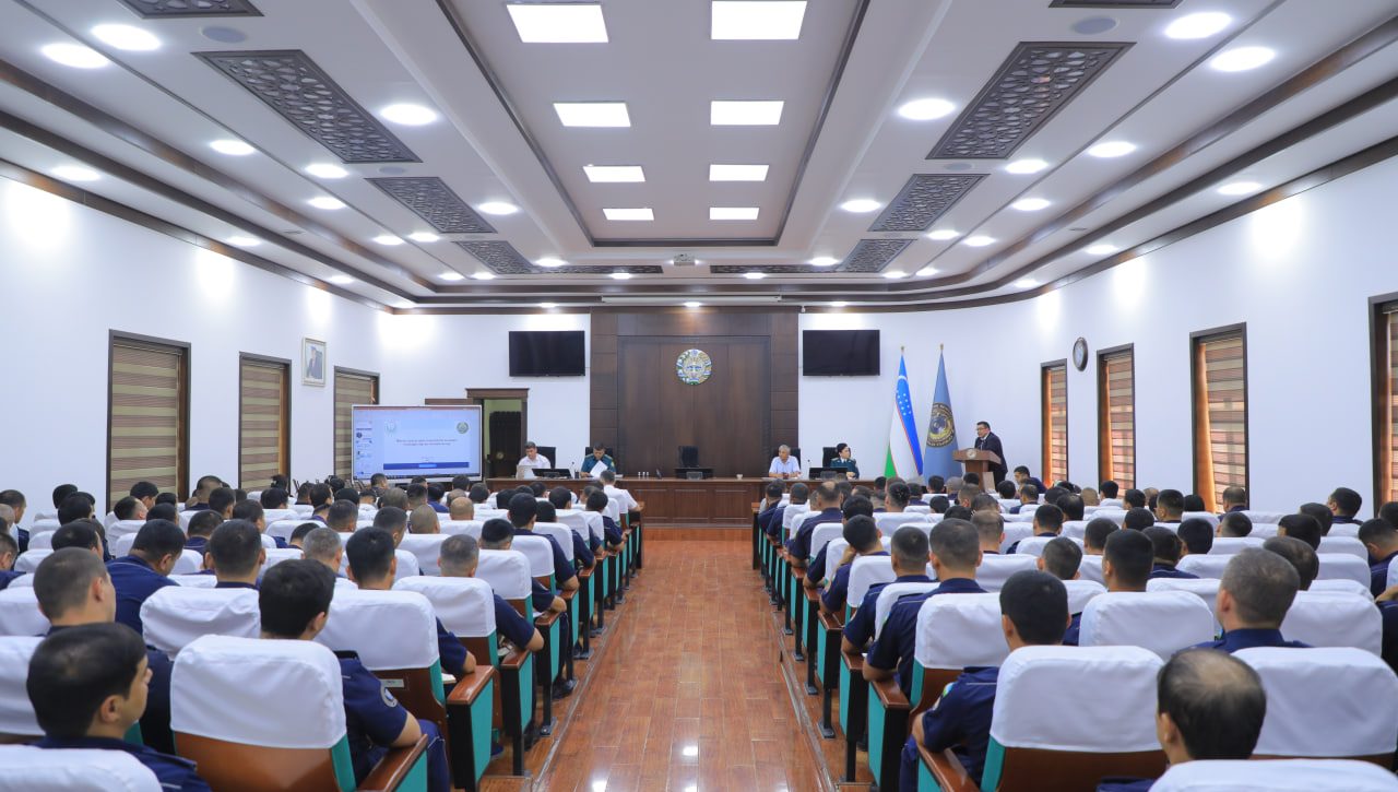 Buxoroda profilaktika inspektorlari uchun seminar-trening o‘tkazildi