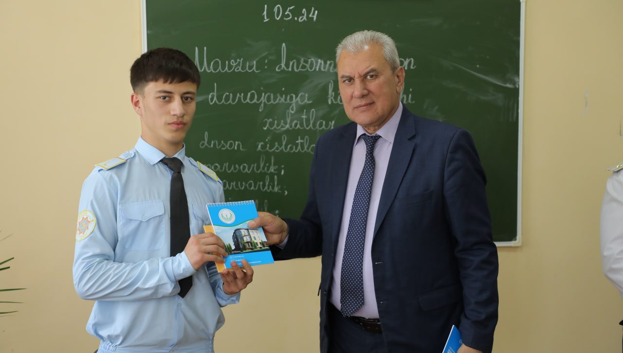 Академик лицей талабалари учун инсон ҳуқуқлари  бўйича маҳорат дарси