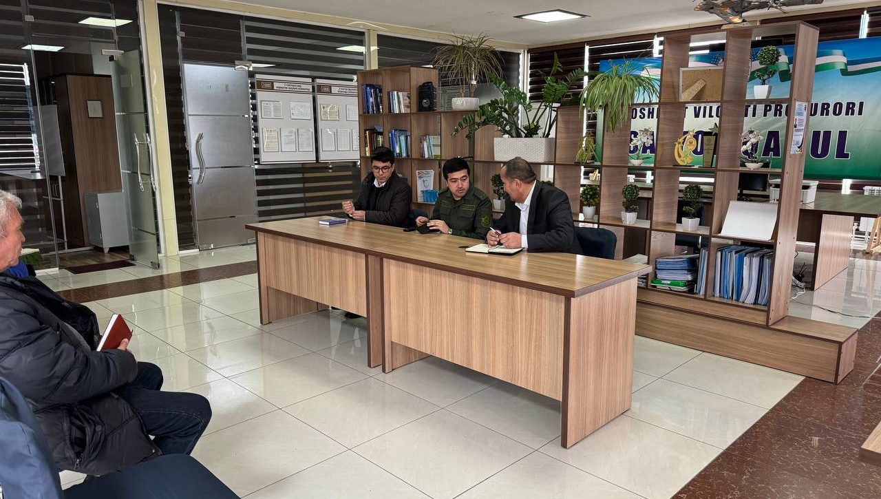Оҳангаронда фуқаролар билан учрашув ва сайёр қабул  ўтказилди