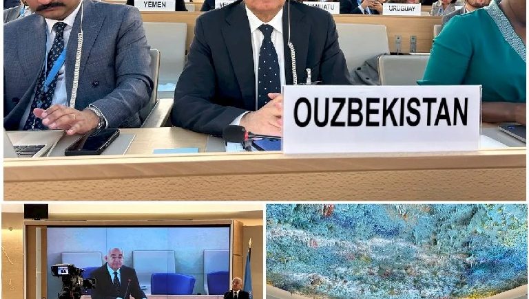 The delegation of Uzbekistan took part at the High-level Segment of the 55th session of the United Nations Human Rights Council