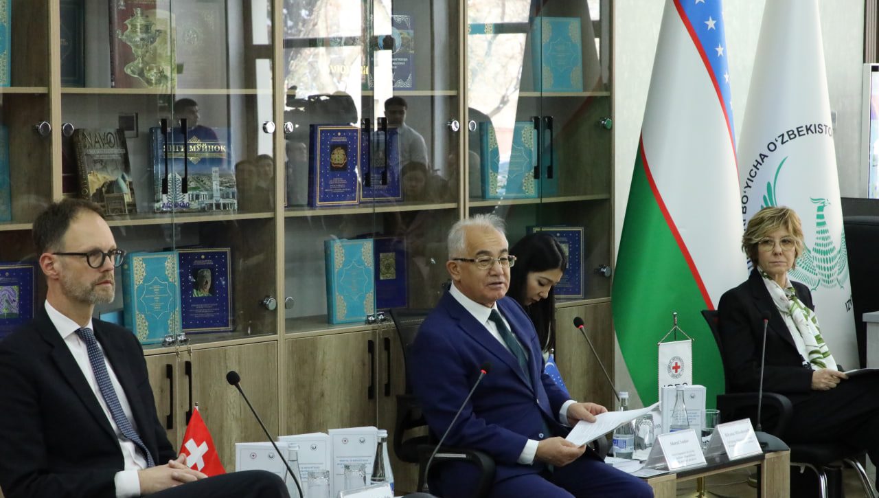 The Geneva Conventions were published for the first time in the Uzbek alphabet using the Latin script.