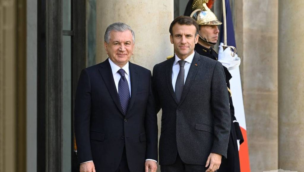 Uzbekistan, France Presidents agree to develop a high-level comprehensive partnership