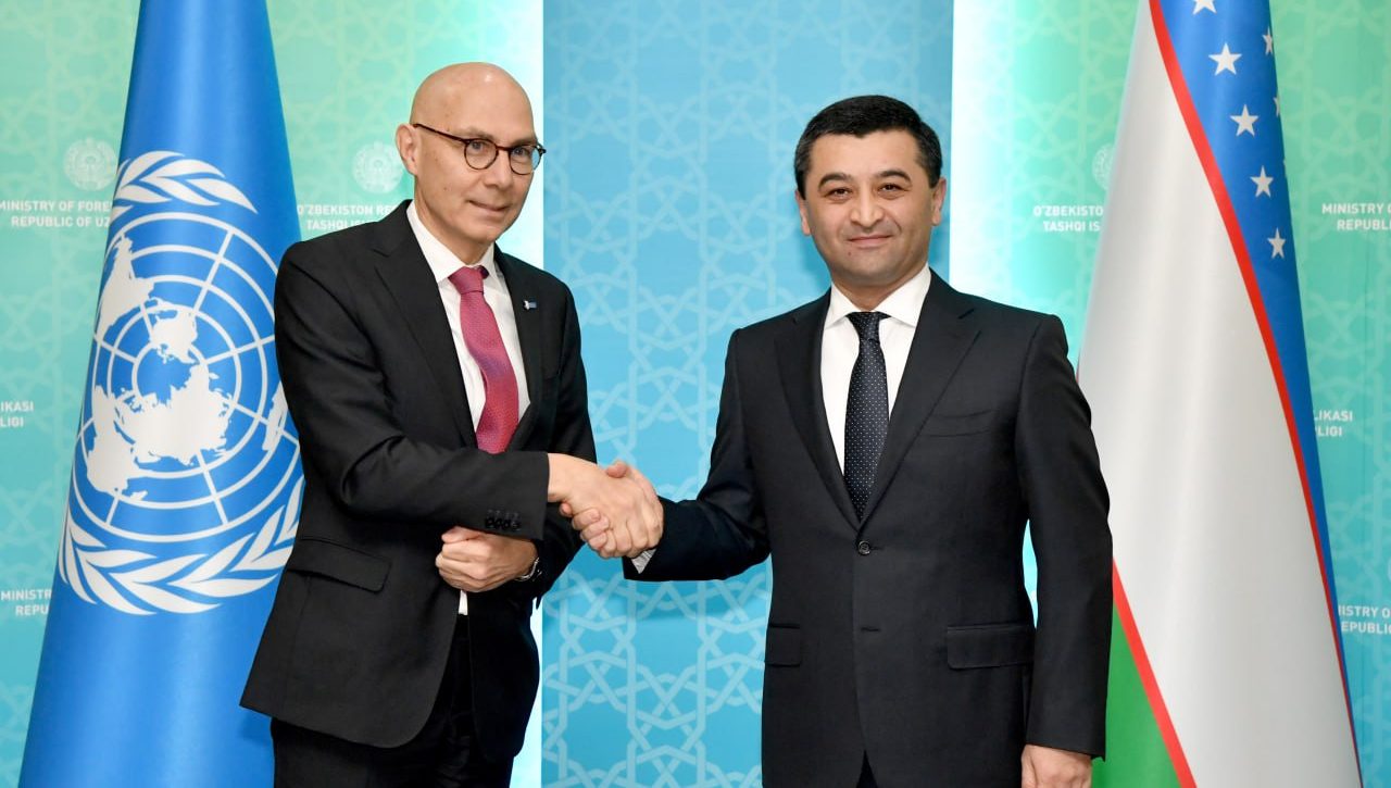 Acting Foreign Minister of Uzbekistan met with the UN High Commissioner for Human Rights