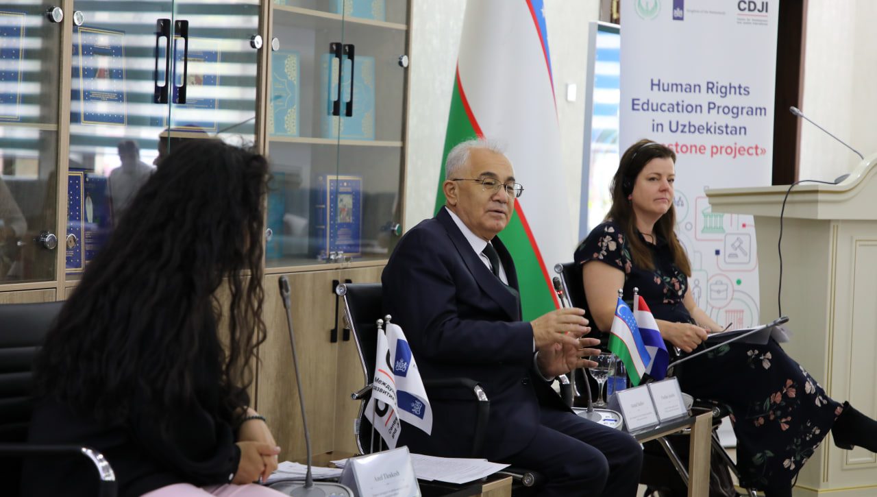 Public Lecture by International Expert of the Capstone Project Uzbekistan Held at the National Center of the Republic of Uzbekistan for Human Rights