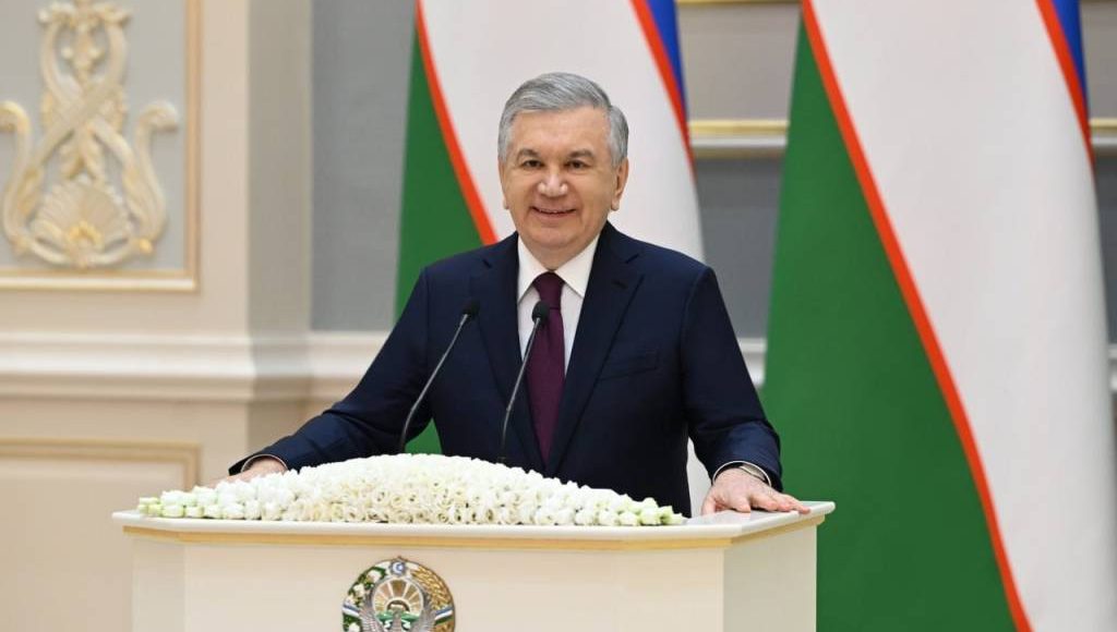 Выступление Президента Республики Узбекистан Шавката Мирзиёева на торжественной церемонии, посвященной Международному женскому дню