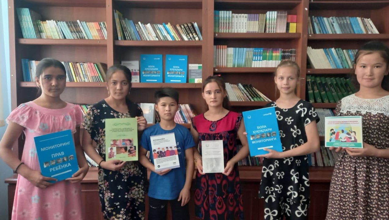 Миллий марказ томонидан қамашилик болажонларга китоблар совға қилинди