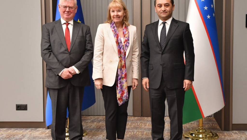 Acting Foreign Minister of Uzbekistan met with the EU Special Representatives for Central Asia and Human Rights