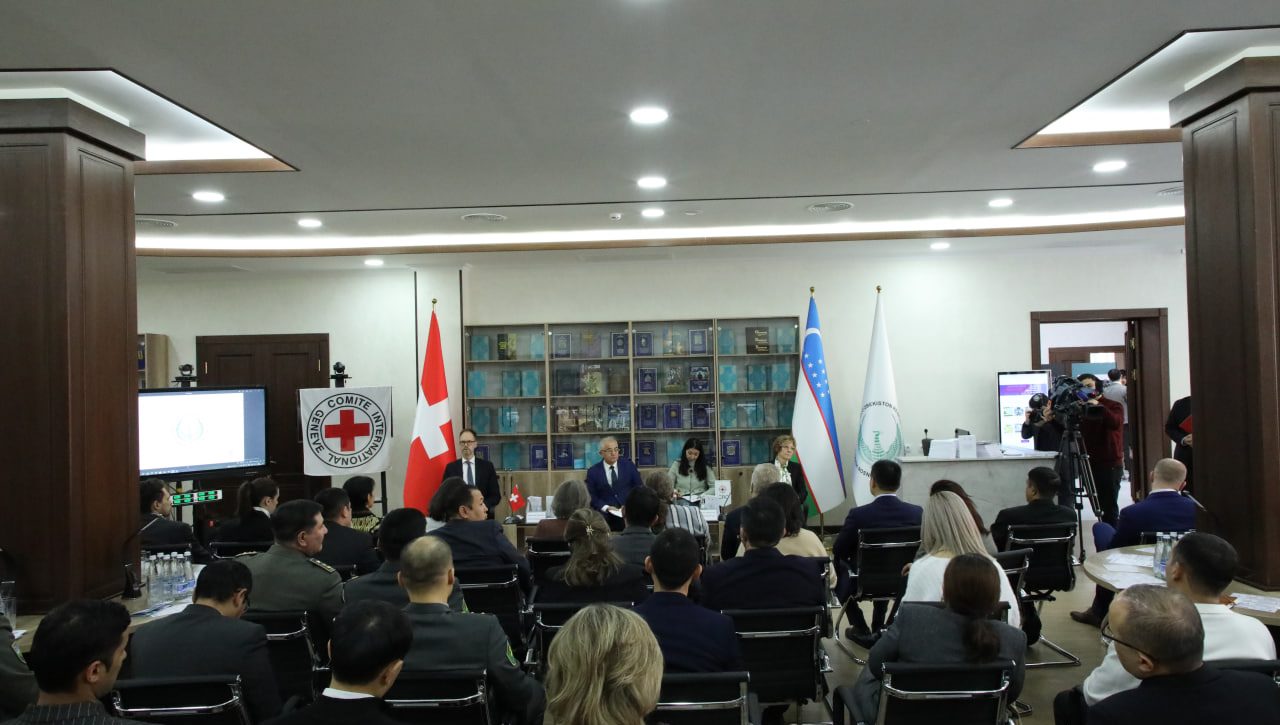 The Geneva Conventions were published for the first time in the Uzbek alphabet using the Latin script.