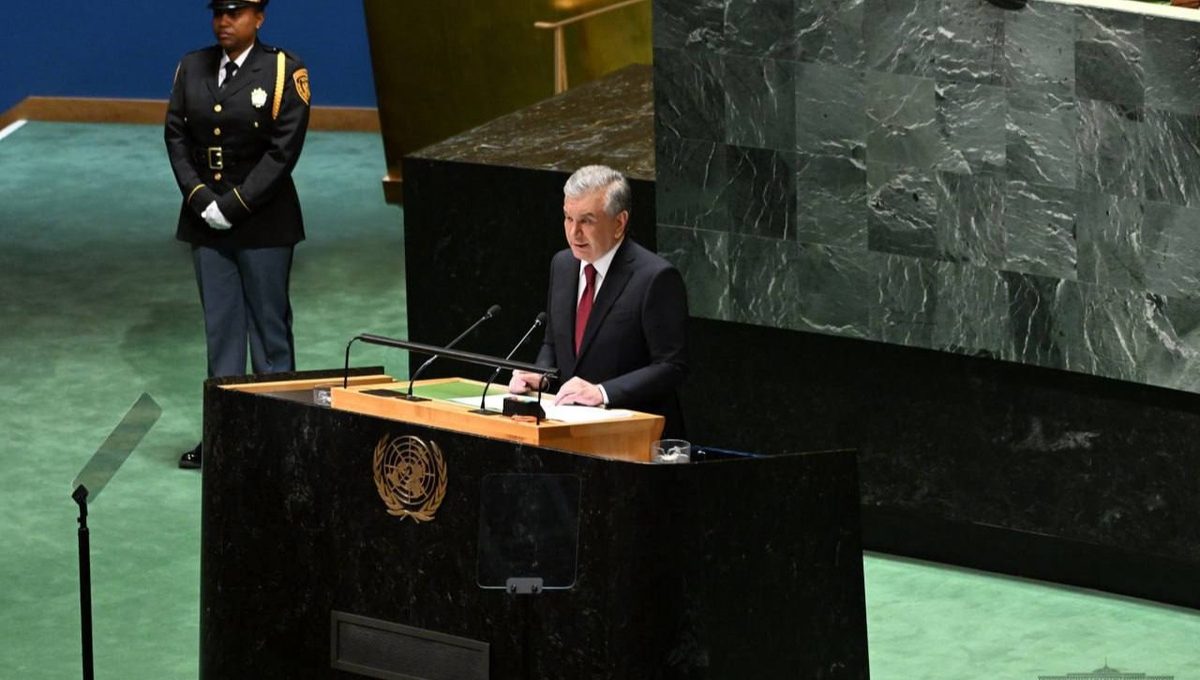 Выступление Президента Республики Узбекистан Шавката Мирзиёева на 78-й сессии Генеральной Ассамблеи Организации Объединенных Наций