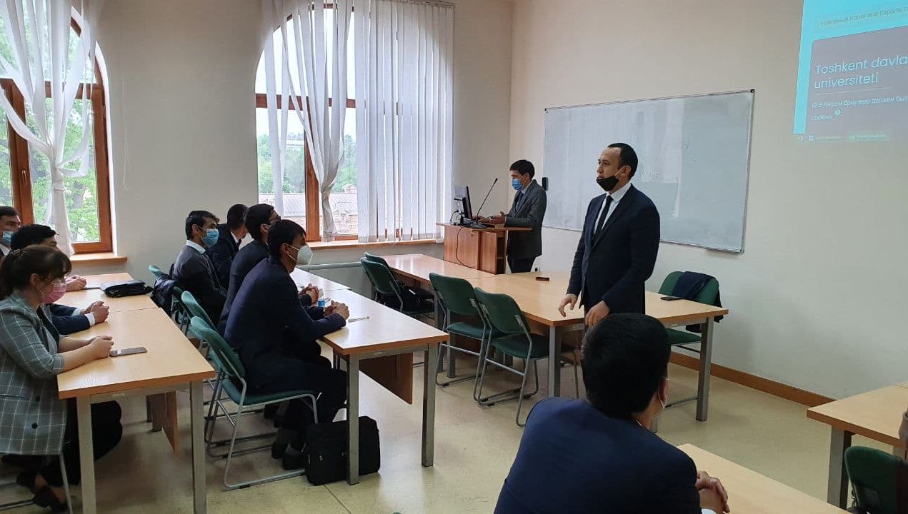 Инсон ҳуқуқларига бағишланган маҳорат дарси ўтказилди