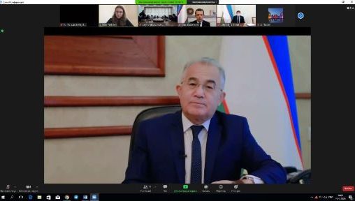 Ўзбекистон Республикаси Олий Мажлисининг инсон ҳуқуқлари соҳасида Ўзбекистон Республикасининг халқаро мажбуриятларига риоя этилиши бўйича Парламент комиссиясининг салоҳиятини мустаҳкамлашга қаратилган ўқув модулининг очилишига бағишланган онлайн очилиш маросими