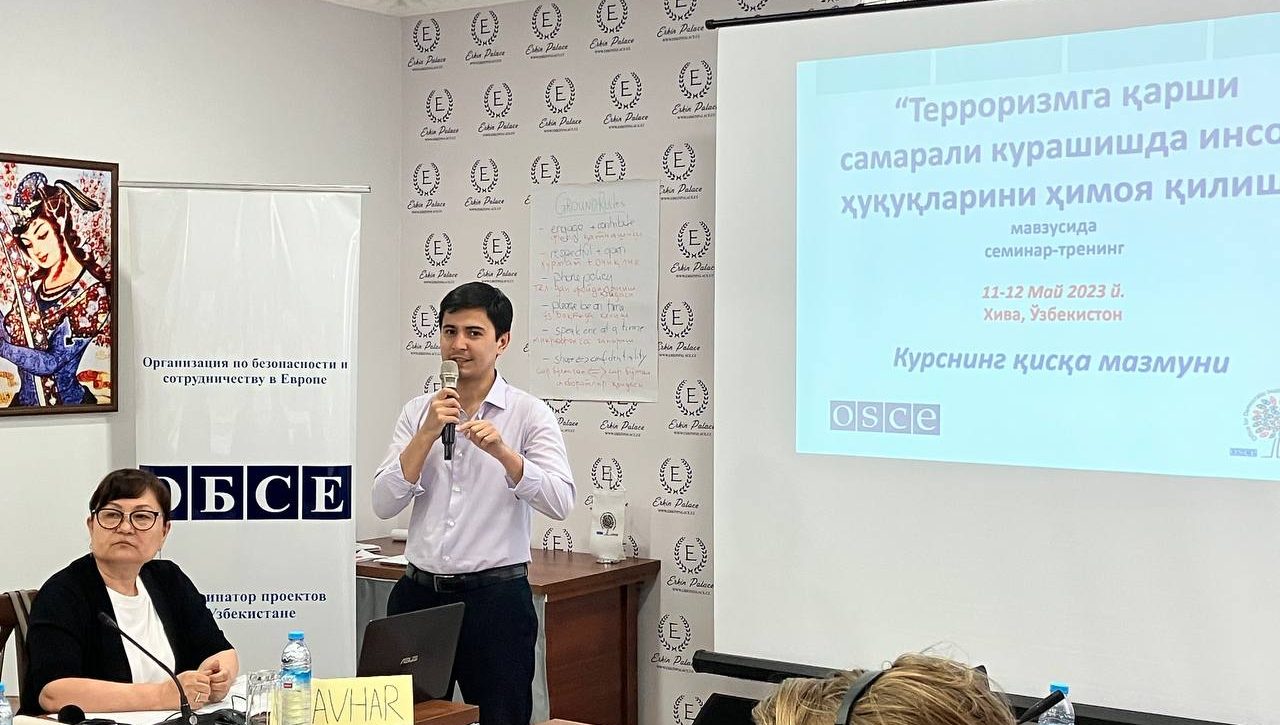 Терроризмга қарши самарали курашиш шароитида инсон ҳуқуқларини ҳимоя қилиш