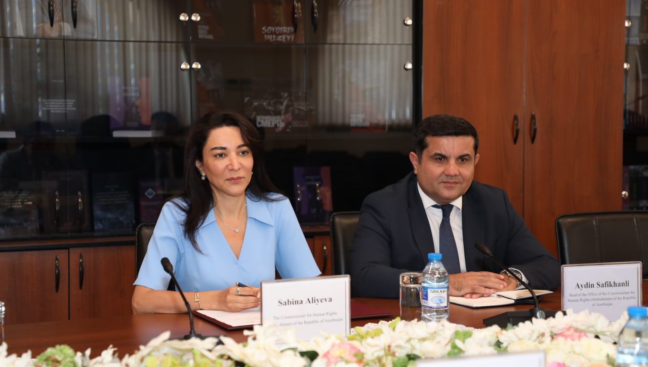 Ombudsman Sabina Aliyeva held a meeting with the Delegation from Uzbekistan