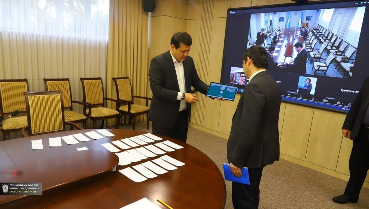 The next special exam was held at the academy