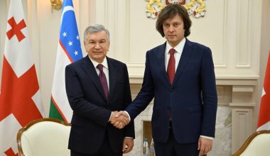 Президент Узбекистана и Премьер-министр Грузии определили новую повестку взаимовыгодного сотрудничества