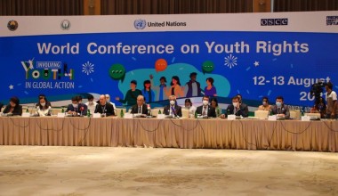 Yoshlar huquqlari bo'yicha butunjahon konferentsiyasi (Birinchi kun tafsilotlari - fotolavhalarda)