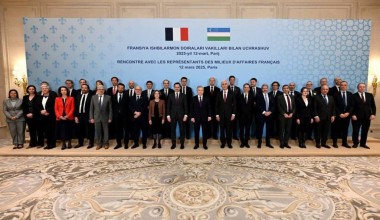 The President of Uzbekistan calls for strengthening multifaceted business cooperation between Uzbekistan and France