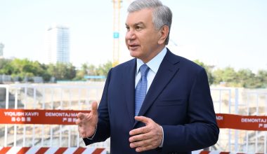 Cтроительство Национального музея Узбекистана активно продолжается