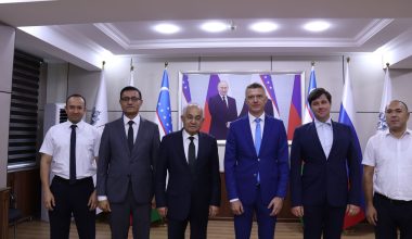 ВАЖНАЯ ВСТРЕЧА В ФИЛИАЛЕ СПБГУ В ТАШКЕНТЕ