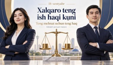 Тенг меҳнат учун тенг ҳақ – адолатли жамият мезони
