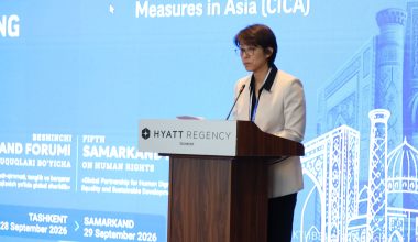 CICA Deputy Secretary General highlights the universality of human rights at Samarkand Forum
