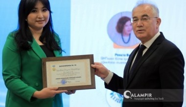 QALAMPIR.UZ jurnalisti “Inson huquqlari himoyasi uchun” ko‘krak nishoni bilan mukofotlandi