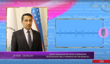 Барқарор ривожланиш мақсадлари ва инсон ҳуқуқлари соҳасидаги таълим мавзусида телешарҳ